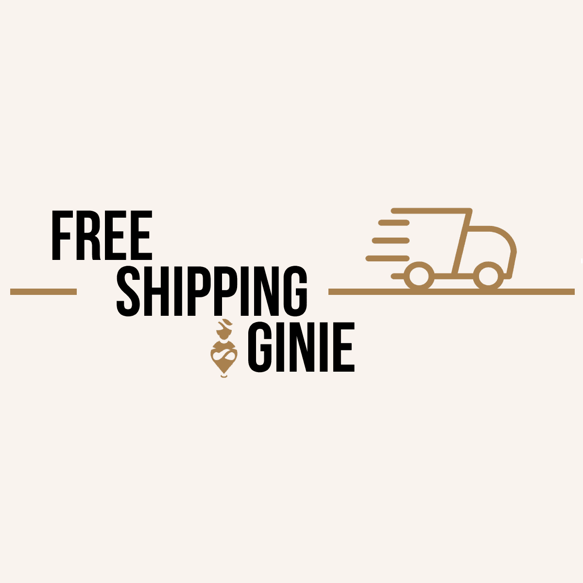 Encourage customers to unlock shipping discount and buy more products with FreeShipGinie! logo
