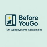 BeforeYouGo: Exit Popups logo