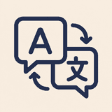 Automatische KI‑Übersetzung logo