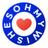 Ohmywishes Button logo