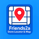 Friends2a Store Locator & Map logo