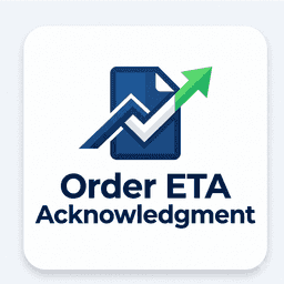 TrueETA ‑Order Acknowledgment logo