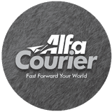 Alfa Courier Delivery logo