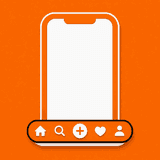 Mobile Bottom Menu Bar logo