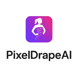 PixelDrapeAI ‑ Virtual Try‑On logo