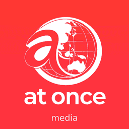 At Once Media logo