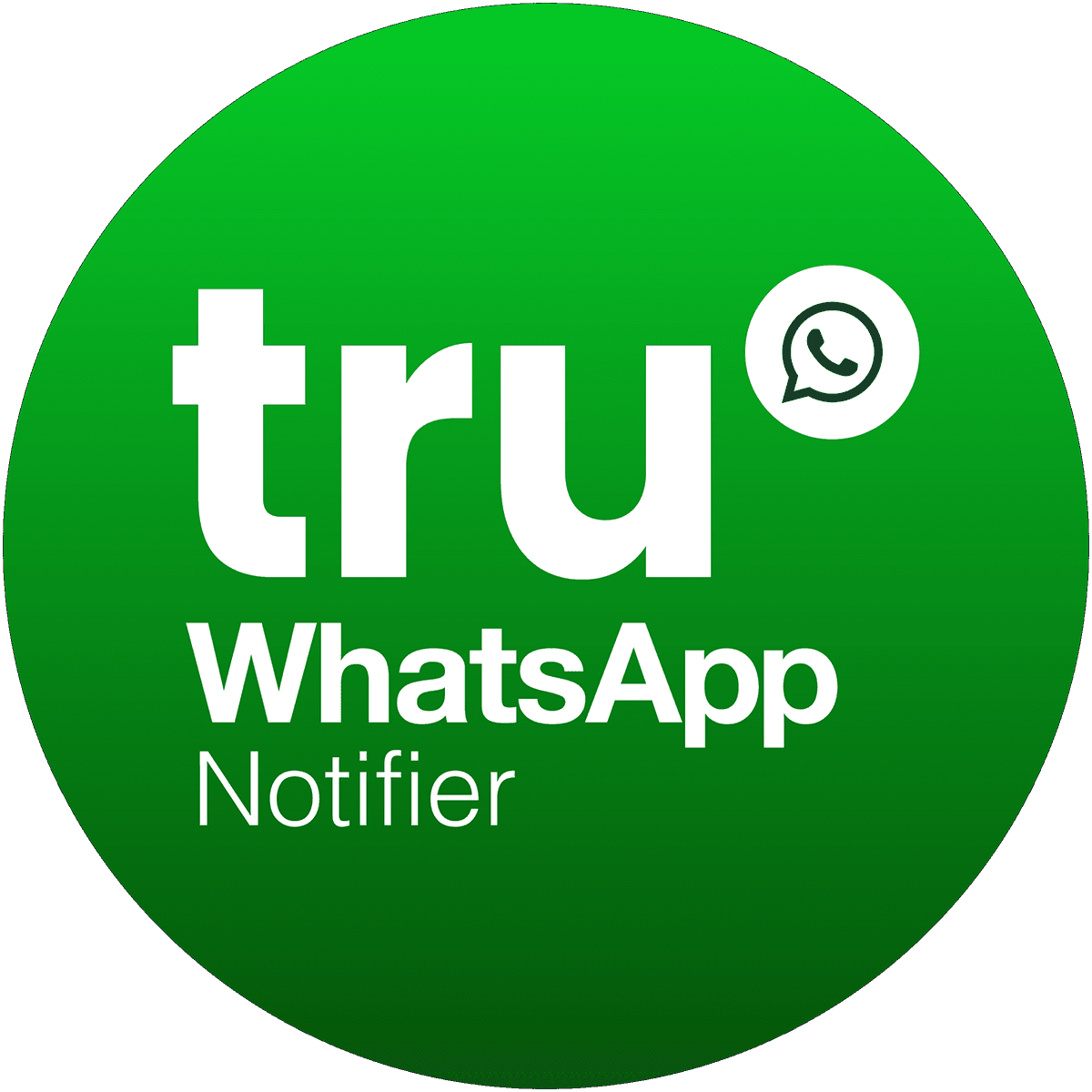 Connect your store with Whatsapp and send order notifications directly to customer from App. logo