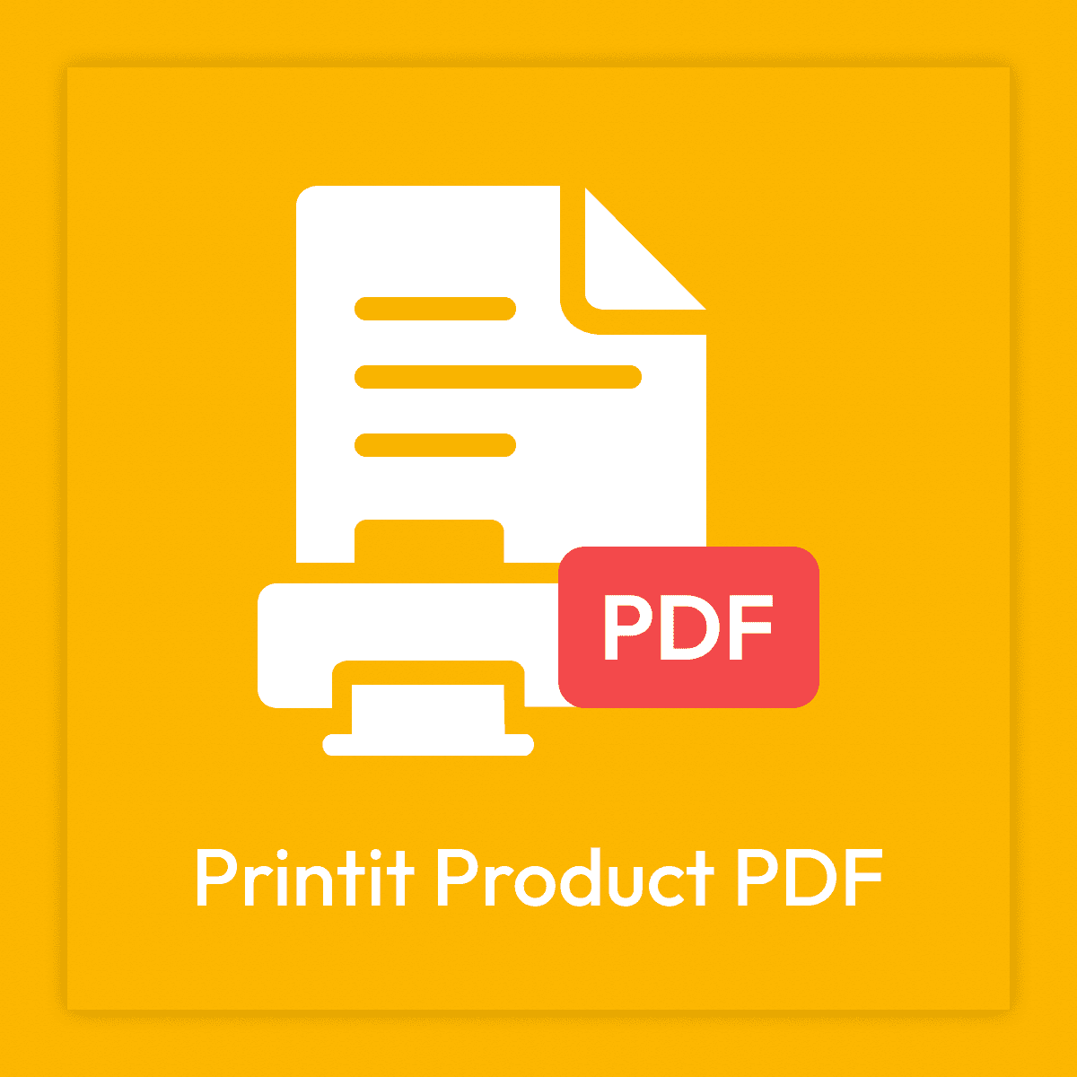 Generate beautiful PDF files of your products with just one click. logo