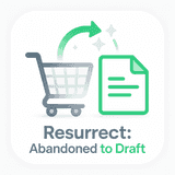 Resurrect: Abandoned to Draft logo
