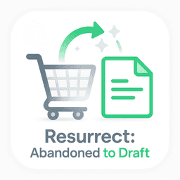 Resurrect: Abandoned to Draft logo