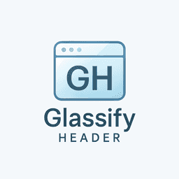 Glassify Header logo