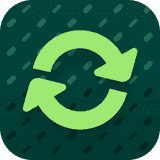 RE‑ZIP Circular packaging logo