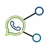Milople Whatsapp Share logo