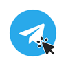 UR: Sticky Telegram Icon logo