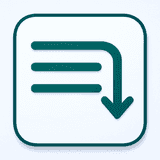 Left side menu logo