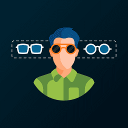 Milople Virtual try‑on logo
