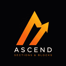 Ascend ‑ Sections & Blocks logo