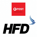 HFD & E‑Post Delivery logo