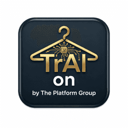 TrAI On: AI Try‑on logo