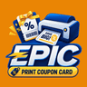 EPIC: Printable Coupon Cards logo