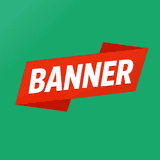 Goal Banner | Free shipping logo