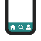 UR: Mobile Navigation|Menu Bar logo
