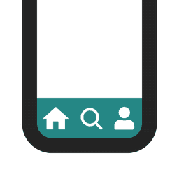 UR: Mobile Navigation|Menu Bar logo