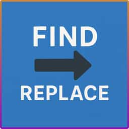 Real Time Find And Replace logo