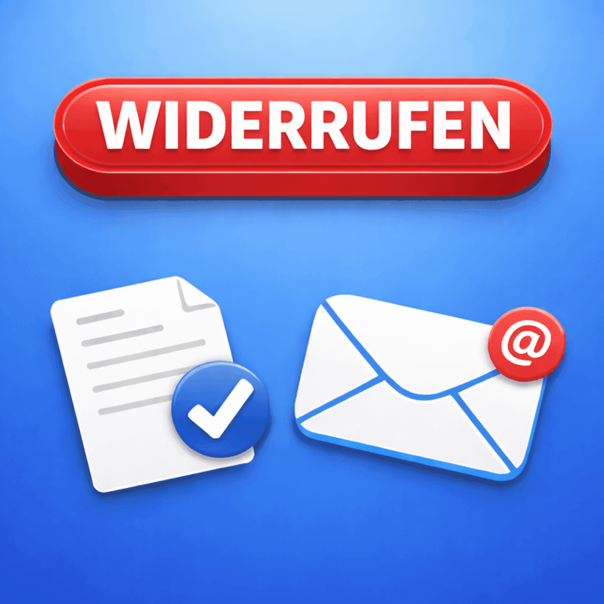 Providing a legally compliant, always-accessible withdrawal button for revoking an order or contract