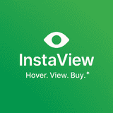 InstaView: Hover. View. Buy logo