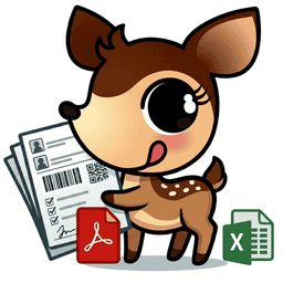HappyDeers Docs 帳票配送CSVインボイス logo