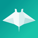 Page Transition Manta logo