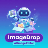 ImageDrop AI – Image Editor logo