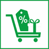 drilly: automatic discount logo