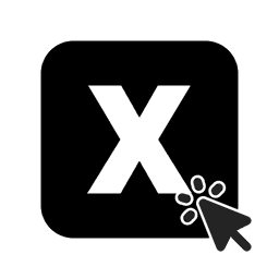 UR: Smart Sticky X Icon logo