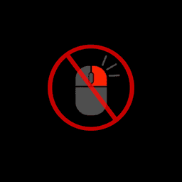 Block right‑click logo