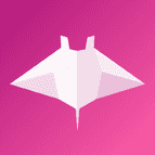 Text Reveal Manta logo