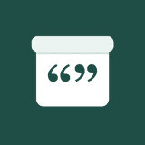 Quote Box: Request a Quote logo