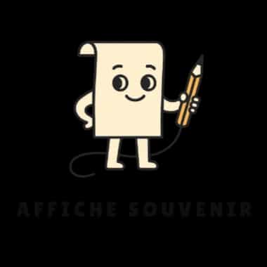 Affiche Souvenir logo