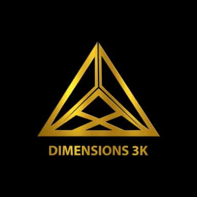 Dimensions 3k logo