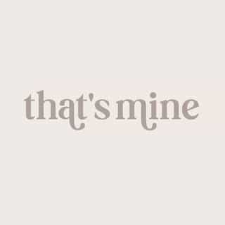 That's Mine logo