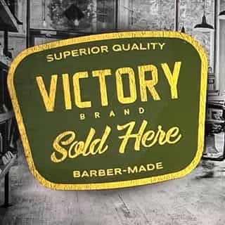 Victory Barber & Brand logo