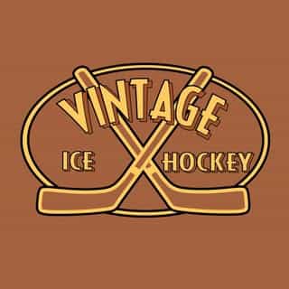 Vintage Ice Hockey logo