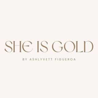 She is Gold Jewelry logo
