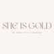 She is Gold Jewelry logo