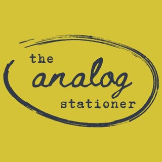 The Analog Stationer logo
