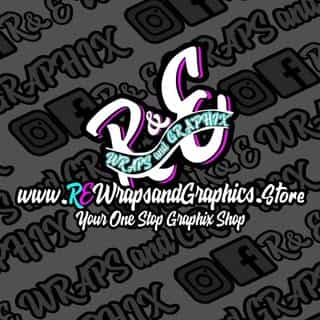 R&E Wraps and Graphics LTD logo