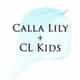 Calla Lily Cosmetics + CL kids logo