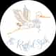 The Ruffled Stork logo
