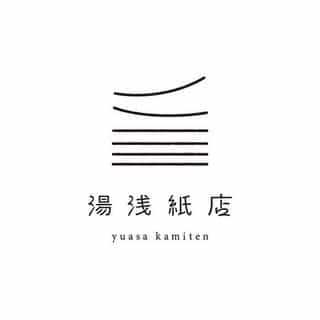 湯浅紙店 logo